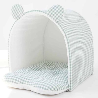 반려묘집 VET497M8 반려견하우스 강아지집 키키 그린