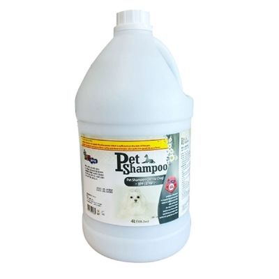 샴푸 NUK581Y5 목욕 펫퍼스 백모용 4L 강아지 애견 대용량 미용