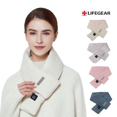 여성 GKO647Y2 발열 목도리 목두리 기모 머플러 커플 겨울 선물_발열목도리-그레이