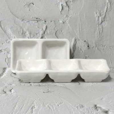 업소용 YIU805D4 일식 2칸 종지 종지볼 일식회접시