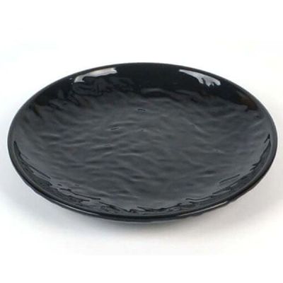 멜라민 MSS075P2 그릇 반찬 접시 식기 찬기 원형접시 흑 29._흑스톤 DS-6655