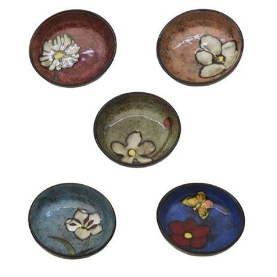 소담 JHG608Y3 도자기 접시 샐러드 반찬 식기 앞접시 17.5cm 5P