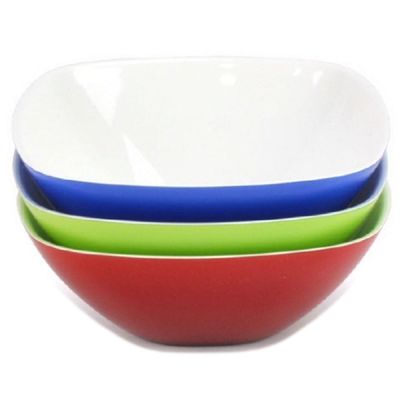 투톤샐러드볼 SIO272Z7 투톤사각샐러드볼 DS-8703(군청색)