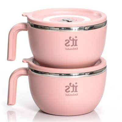 스텐 HAI246E9 라면기 2P 스텐라면기 라면컵 손잡이라면그릇