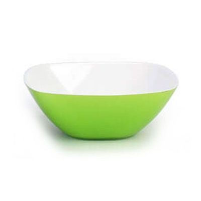 PC소재 EAM485M2 디저트 샐러드 그릇 20x20x7.3cm 10호 그린