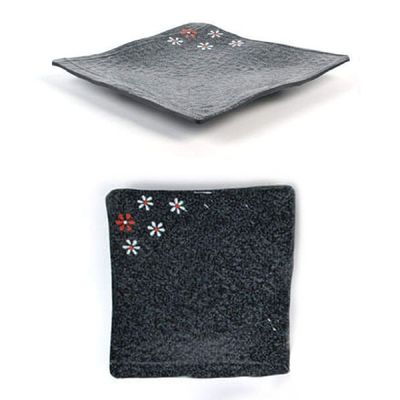 멜라민 DWS449A3 한식 일식 반찬그릇 반찬접시 35.2x35.2cm 7호