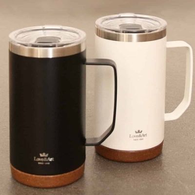 보온 QCK754U3 머그컵 710ml 다회용컵 스테인리스컵 물컵_화이트