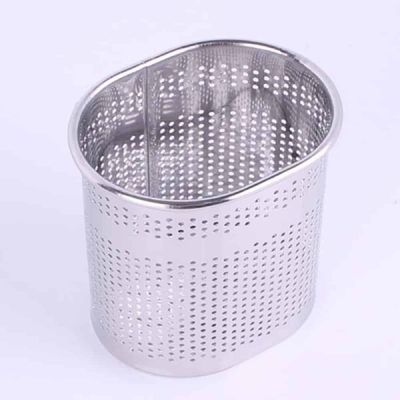 숟가락통 BZM767R7 휴대용수저케이스 스텐 타원 수저통 걸이