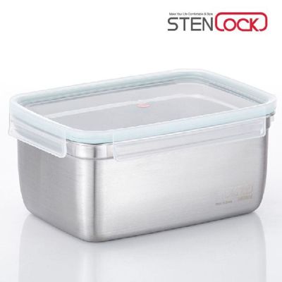 스텐락 NFT424K8 퓨어 직사각밀폐용기 9호 3400ml