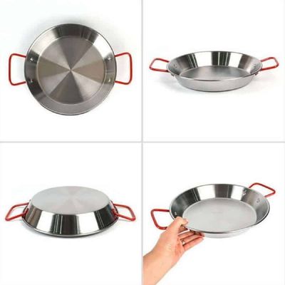 빠에야만들기 NRN545Y1 감바스냄비 스텐 빠에야냄비 7호 30cm