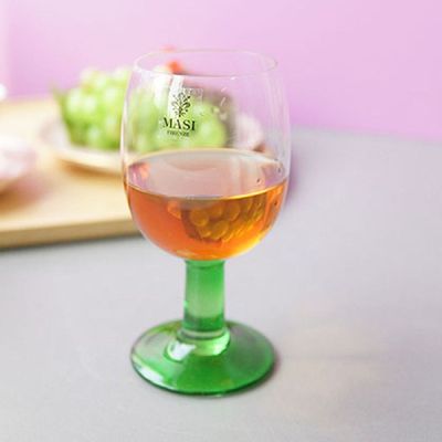 파스텔 UWG787U5 유리 스타일 와인잔 그린 255ml 고품질 글라스_그린