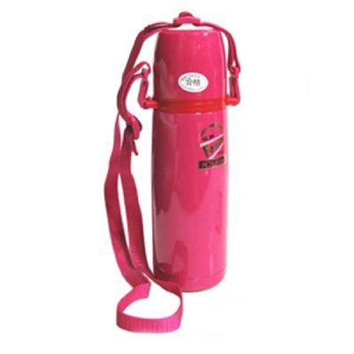 오따지마 DFX450S3 보온병 끈달이 보냉 0.37L 핑크 텀블러 물통