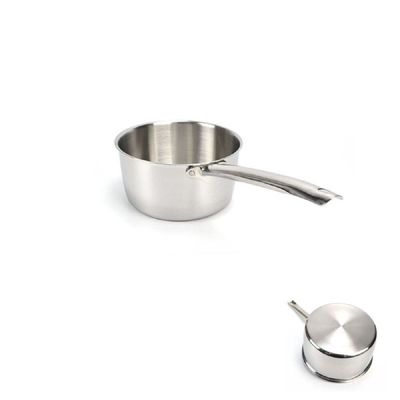 [신상품] 인덕션겸용 FTI307W0 스텐 편수 자루냄비 18cm