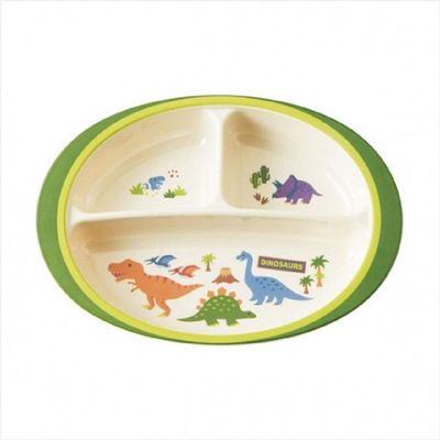 다이노사우루스 SNU246C5 멜라민 유아동 간식식판 750ml 배식판