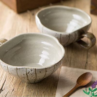 이천도자기 OCG792R9 수채화 접이 나눔잔 1p 전통 찻잔_꽃