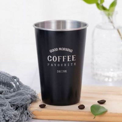 [신상품] 스텐 GHV644R4 아임커피 블랙 500ml 물컵 스텐컵 캠핑컵 스테인