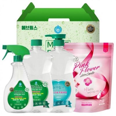 기획특가 RPW434C7 에브링스 고급 선물세트 명절날 세정+세제