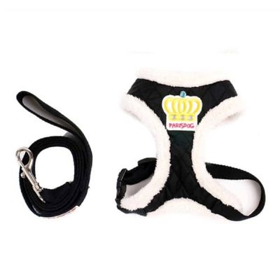 [신상품] 조끼하네스 990ZUU69 강아지겨울하네스 패딩 하네스 블랙_L