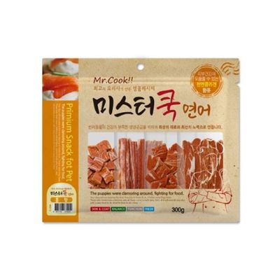 반려견 524MHG31 영양간식 미스터쿡 연어혼합300g x5개 치_연어혼합300g x5개