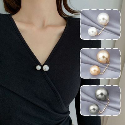 진주매너옷핀 진주 옷핀 수선핀 브로치 허리둘레 조절핀 고정핀