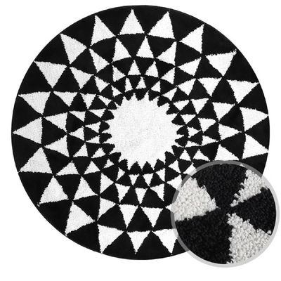 북유럽스타일 분위기업러그 원룸 침실 대형러그 100cm 포근한