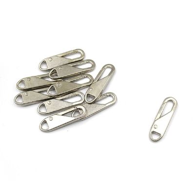 10개입 KJI275F2 실버 지퍼고리 손잡이 고리형 지퍼고리형 지