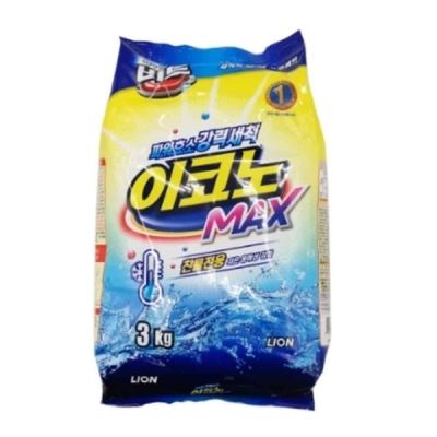 빨래가루세제 찬물가루세제 드럼세탁기가루세제 찬물전용 이코노 MAX 3kg