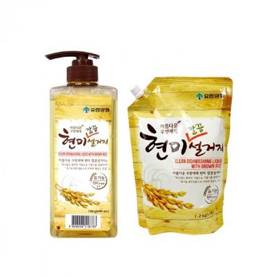 현미세제 설거지세제 본품 리필 주방용품 식기세척 클린 제품