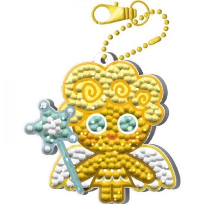 쿠키런킹덤 WOQ266P5 천사맛 쿠키 (키링) 보석십자수 6x7.5