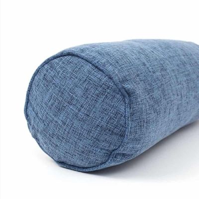 원통 DWF124K9 쿠션(15x40cm) (블루) 안고자는긴베개 미니롱쿠션