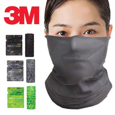 3M PVJ459P7 넥쿨러 넥마스크 남녀공용 멀티두건스카프_그린