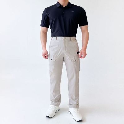 카고팬츠 HBQ553X5 남성스포츠 스판밴딩 LAX6010 골프_그레이_36(2XL)