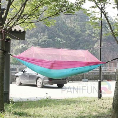 모기장해먹 PWB830C8 핑크 스카이 초보캠핑준비물 그물침대 플라잉텐트 캠핑해먹 캠핑해먹