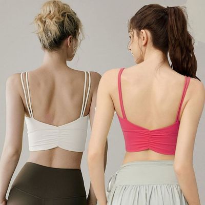 여성 DJW278G6 5컬러 일체형 캡브라 요가 헬스 필라 퀵드라이_01.핫핑크_M