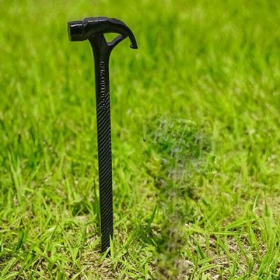 카즈미 LIU608N4 단조팩 텐트 타프 고강도 고정 단조팩 1P 35cm