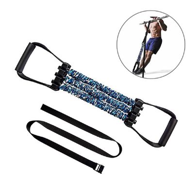 런웨이브 RDF017P8 쓰리라인 풀업밴드/ 턱걸이/ 3단계 헬스밴드_블루