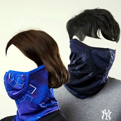 스포츠 FXU820V8 동산 쿨 아이스쿨 멀티 입체형 스카프 덮개_FREE 검정