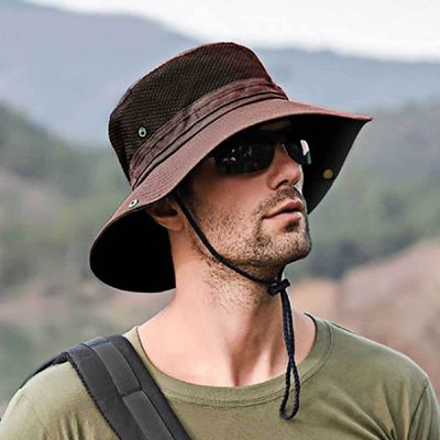 메쉬 LPI099S5 등산모자 액티브 브라운 조절 피부보호