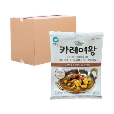 [박스] 청정원 카레여왕 구운마늘&양파 108g 16입