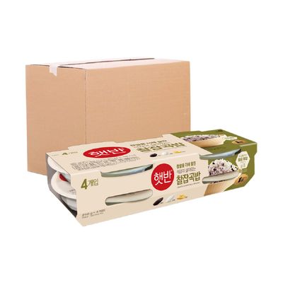 [박스] CJ 햇반 매일 찰잡곡밥 210g 4개 12입