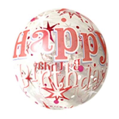 버블풍선 F2P5X0K1 생일 50cm 생일핑크 풍선아트 칼라풍선 유아풍선