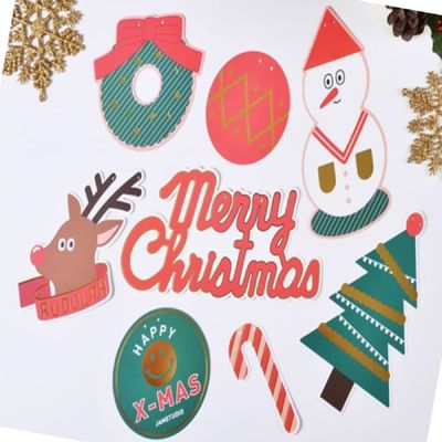 크리스마스 276FLU68 가랜드 소품 메세지카드 데코