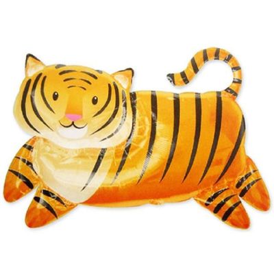 슈퍼쉐입 401GNY14 호랑이모양은박 호랑이풍선 슈퍼쉐입파티 은박 용