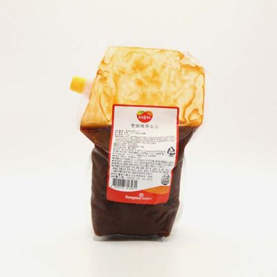 동원홈푸드 비쉐프 냉장 핫 매콤달달 바베큐소스 2kg 볶음밥 바베큐소스 식자재 양식소스 바