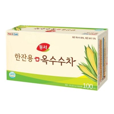 동서 한잔용 옥수수차 100Tx1개 한잔용티백 티백차 따뜻한차 순수한차 동서차