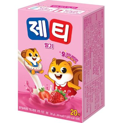 제티 TZA217E7 딸기맛 20T (340g)