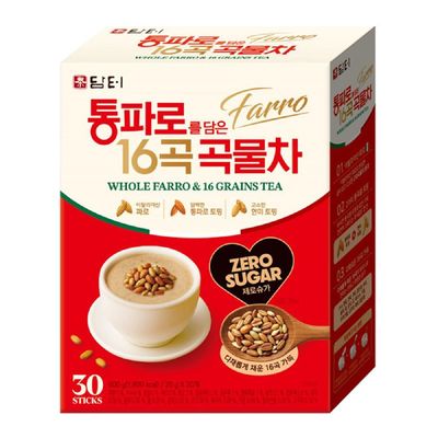 (무배)담터 DPE241W1 통파로를 담은 16곡 곡물차 30스틱
