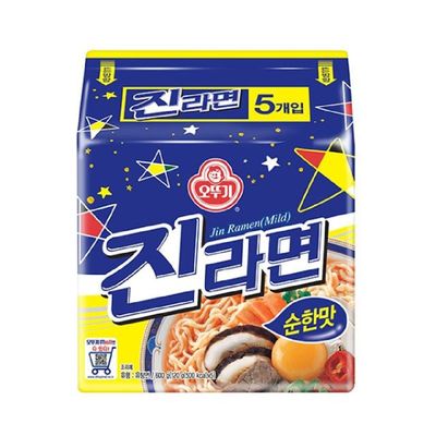 오뚜기 QZI576T1 진라면 순한맛 멀티 120gX5봉