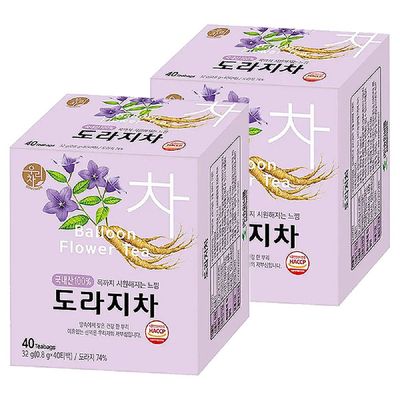 송원 MVO344D5 우리차 도라지차 80T(40Tx2개)