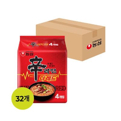 농심 YMH938D2 신라면 더레드125gX32개입(1박스)